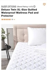 Deluxe Waterproof Mattress Cover Twin XL - In perfect condition!