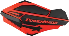 POWERMADD/COBRA 34402 HANDGUARDS RED/BLK POL