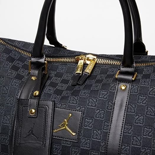 Nike Air Jordan Monogram Logo Jacquard Duffle 25L Luxury Nike Air Jordan Monogram Logo Jacquard Duffle 25L Luxury