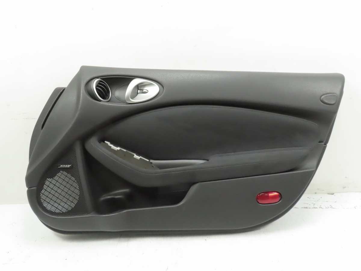 13 Nissan 370Z Convertible #1292 Door Panel, Black Alcantara Right