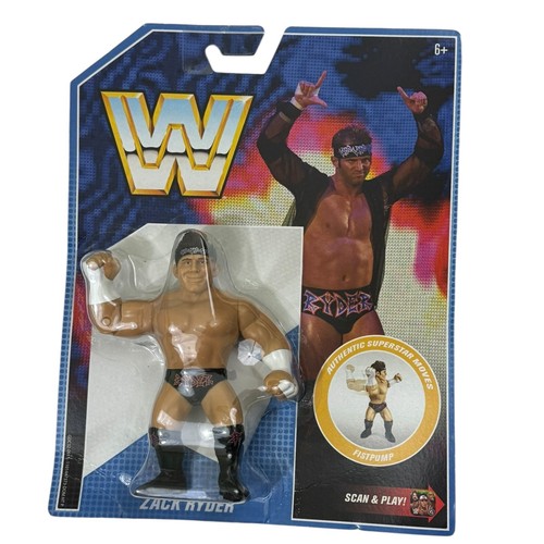 WWE Zack Ryder Mattel Retro Series 8 2019 Wrestlin...