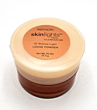 NEW Revlon Skinlights Face Illuminator- 02 Bronze Light  Loose Powder