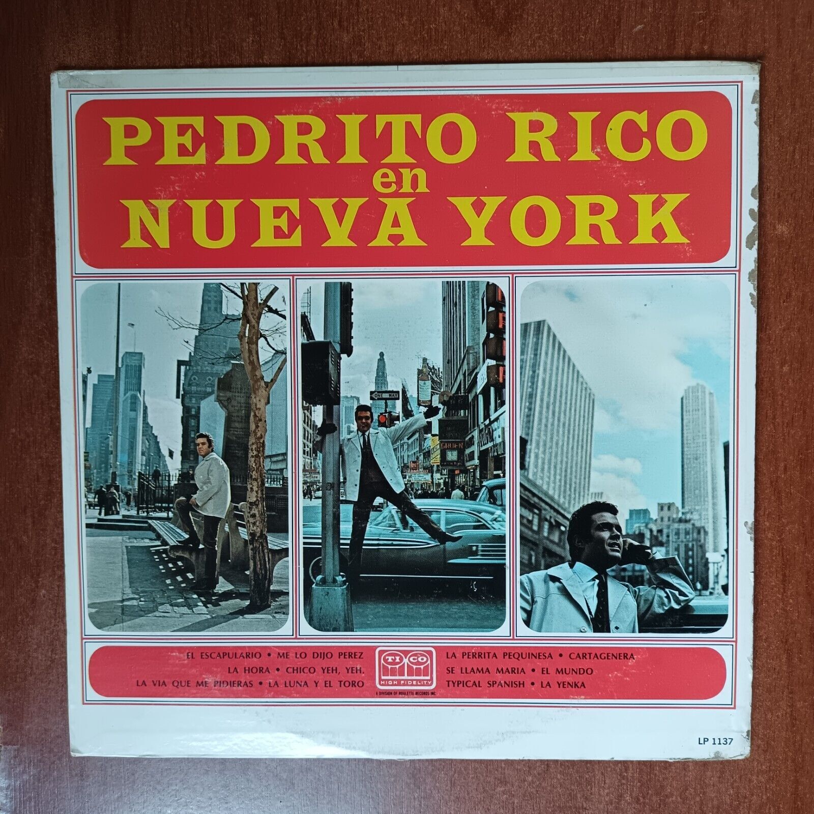 Pedrito Rico En Nueva York Vinyl LP Bolero Ballad Flamenco El ...