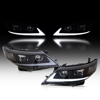 Spec-D Tuning Chrome Projector Headlights Compatible with 2012-2014 Spec-D Tuning Chrome Projector Headlights Compatible with 2012-2014