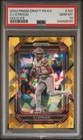 2023 Panini Prizm Draft Picks - Gold Ice Prizm #102 C.J. Stroud (RC) PSA 10