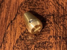 1 x Solid Raw Brass / Stratocaster Switch Tip...