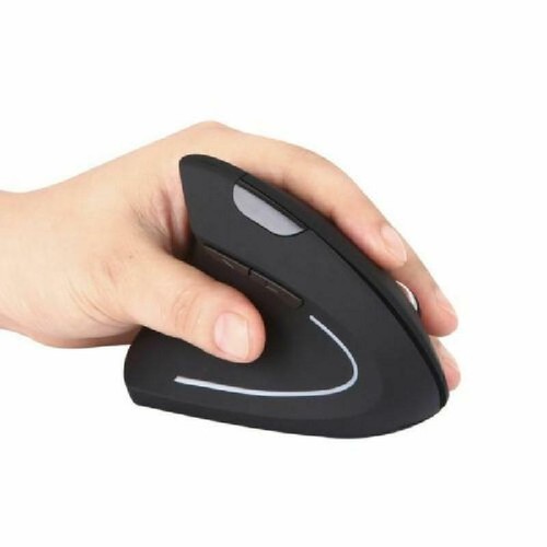 Ergonomic Mouse Vertical Wireless Left Hand USB Optical Mouse Gamer Mause For PC - Picture 11 of 11