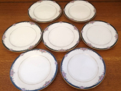 Legendry Noritake Belle Empress 3980 Beilagenplatten 6,5'' 