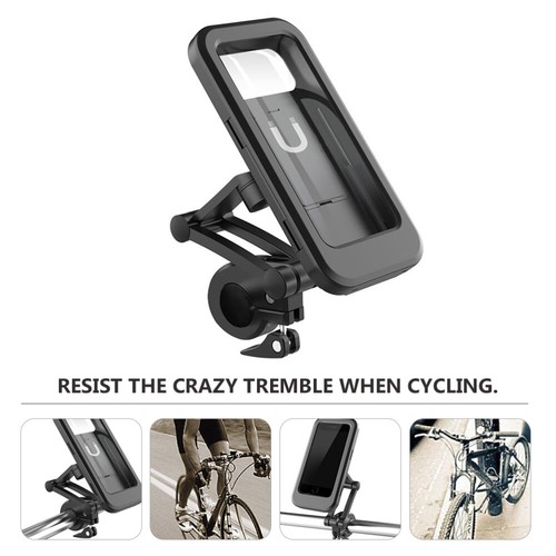 Waterproof Mobile Phone Holder Bag Handlebar Mount Smartphone Bike - 第 12/12 張圖片