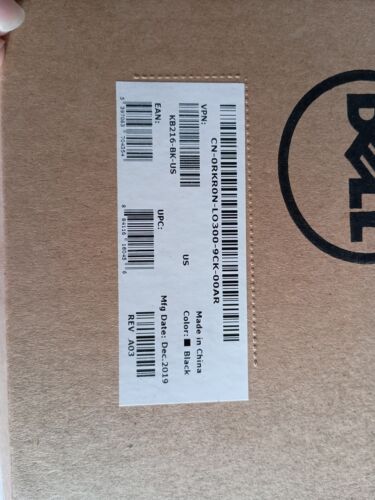 Dell KB216-BK-US Wired Keyboard - Black - Picture 4 of 9