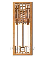 Frank Lloyd Wright Árbol de la Vida Elemento de Arte de Madera Panel de Pared Cereza Regalo Nuevo en Caja