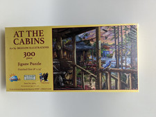 At The Cabins 300 piece puzzle - NEW
