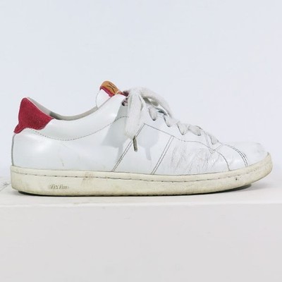 VISVIM Foley-Folk Men Shoes US8 White/Red 17SS with Box