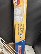Leifheit Telefix 100 Wall-Mounted Retractable Clothes Drying Rack w/8 Rods(Used)