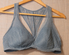 Victoria Secret Bra Wireless Lined Pullover Bralette Lace Women's XL H92-7