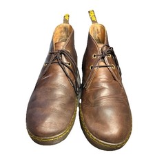 Dr Martens Cabrillo Chukka Boots Mens 10 Womens 11 Brown Leather AirWair