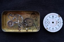 Ricambi Movimento Landeron Hahn Cronografo Monopulsante Anni '20 Ruota a Colonne