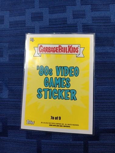 2018 Müll Eimer Kinder 80er Videospiele Aufkleber 3 Stück - Bild 3 von 7