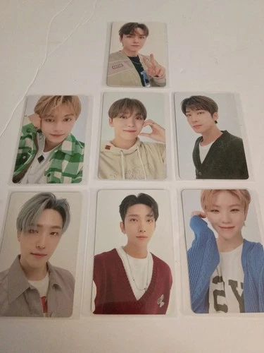 Set Of 7 Seventeen Seasons Greetings Outfit Of The Day Photocards Kpop  - product listing photo