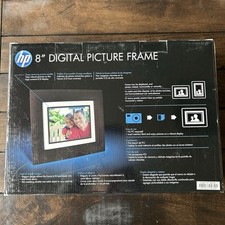 HP 8" Digital Photo Picture Frame Open Box NEW