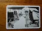 WWII black & white original photos of (4) US Camp scenes on Morotai Island — photo 5