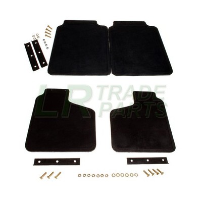 FITS DISCOVERY 1 FRONT & REAR FULL MUD FLAP SET RTC6820 & RTC6821 MUDFLAPS
