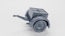 Sd.Anh.32 ammunition trailer for Opel Blitz (Germany, WW2) (f)Wargame 3D Printed
