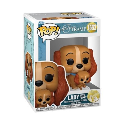 Funko POP! Disney: Lady & The Tramp - Lady mit Puppy - Lady and The Tramp - Susi