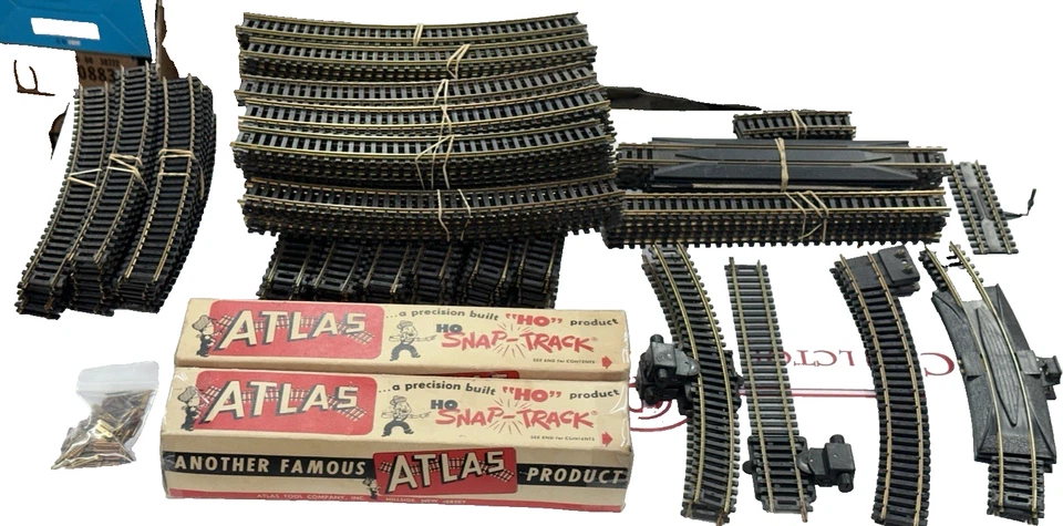 GIANT LOT OF 194 PIECES OF HO CLEAN AND COMPLETE BRASS TRACK - FREE SHIP - Image 2 of 2