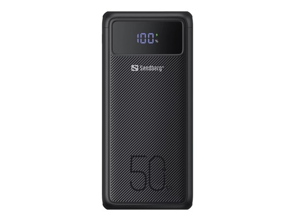 Sandberg Active Powerbank 50000 Mah 185 Wh 5 A 3 Ausgabeanschlussstellen Usb Auf-image