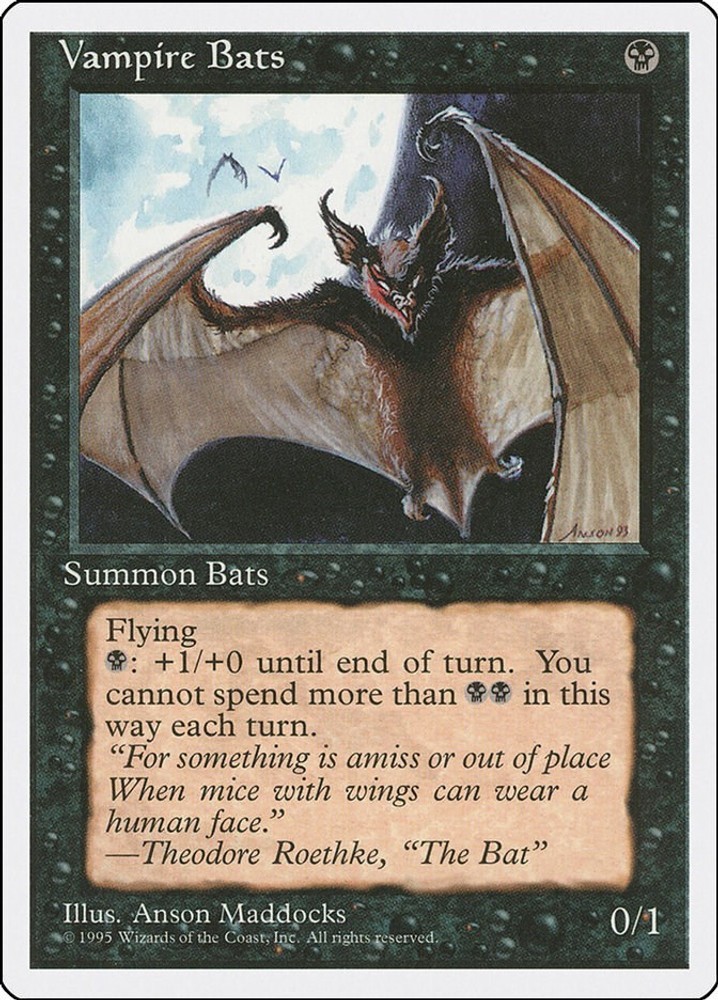 Vampire Bats - 167 - NM - Fourth Edition
