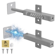 Jiayi 2pk Gray Spring Push Latch