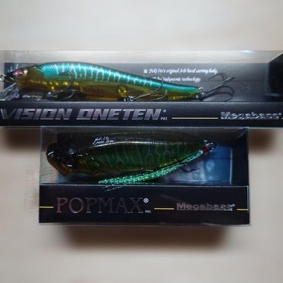 Megabass Pop Max One Ten GIN TONIC TIGER Lure Fishing Bait Unused