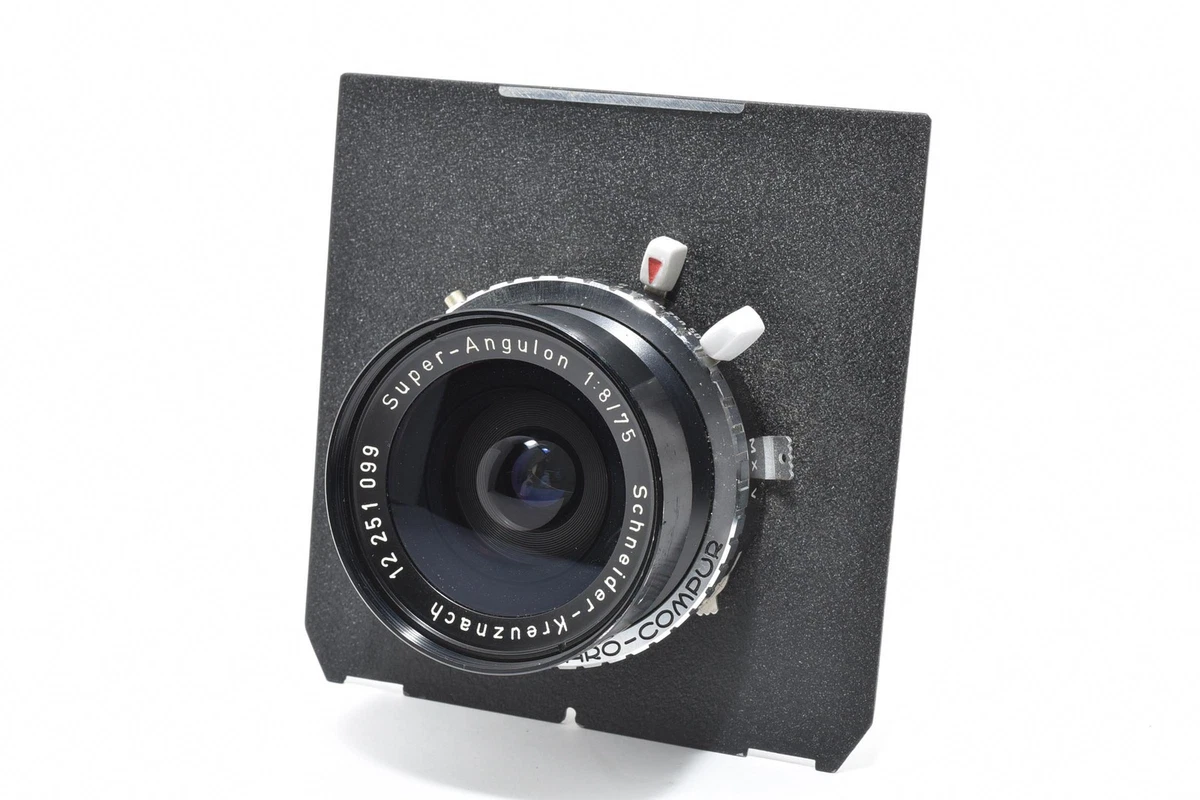 フィルムカメラ SUPER-ANGULON 75mm F8 フィルムカメラ SUPER-ANGULON 75mm F8 Schneider Super-Angulon f/8