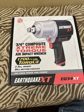 Earthquake Eq34xt 3/4 Composite Xtreme Torque Air Impact Wrench GV