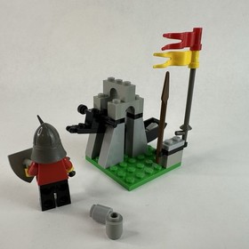 LEGO 1480 King&rsquo;s Catapult Castle 1991 Incomplete + Cas148 + Vintage Bricks Read*