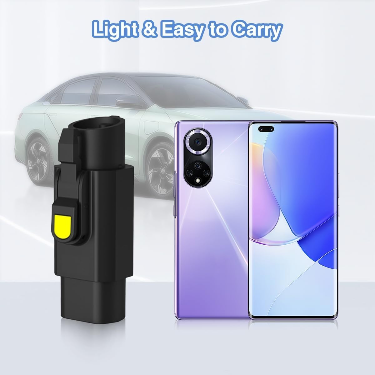 Adattatore Ev Portatile e Impermeabile: da Tipo 2 a Tipo 1 per Auto Elettriche Popolari - Miniatura 8