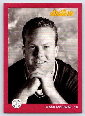 1991 Studio - Mark McGwire #106