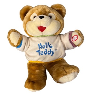 Dan Dee Hello Teddy Interactive Talking Stuffed Animal Toy for Kids
