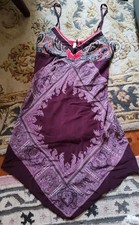 Stunning Guess By Marciano Silk Scarf Dress Sz XS Or S Spaghetti Straps READ