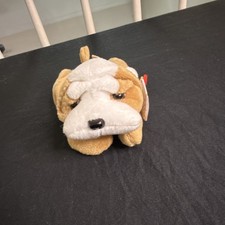 Ty Beanie Baby Wrinkles Dog 1996 Retired Original Beanie Babies Ages 3