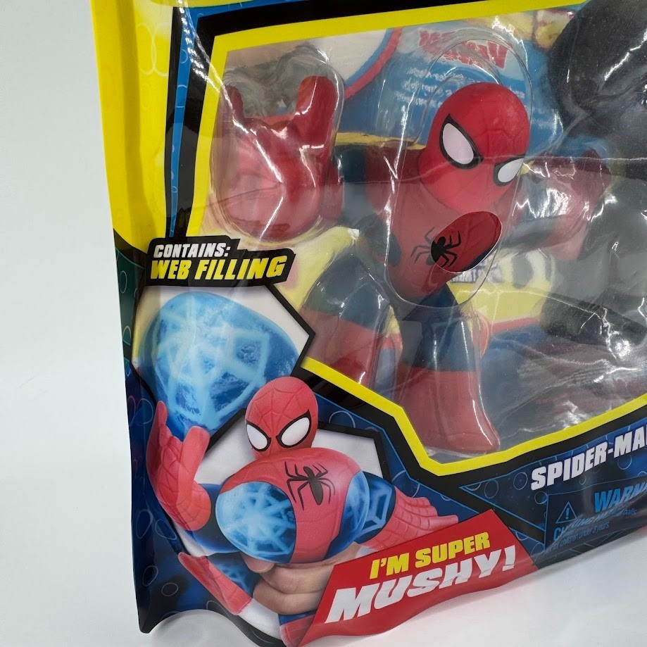 Heroes of GOO Jit ZU Spider-Man vs Venom Stretches Action Figure