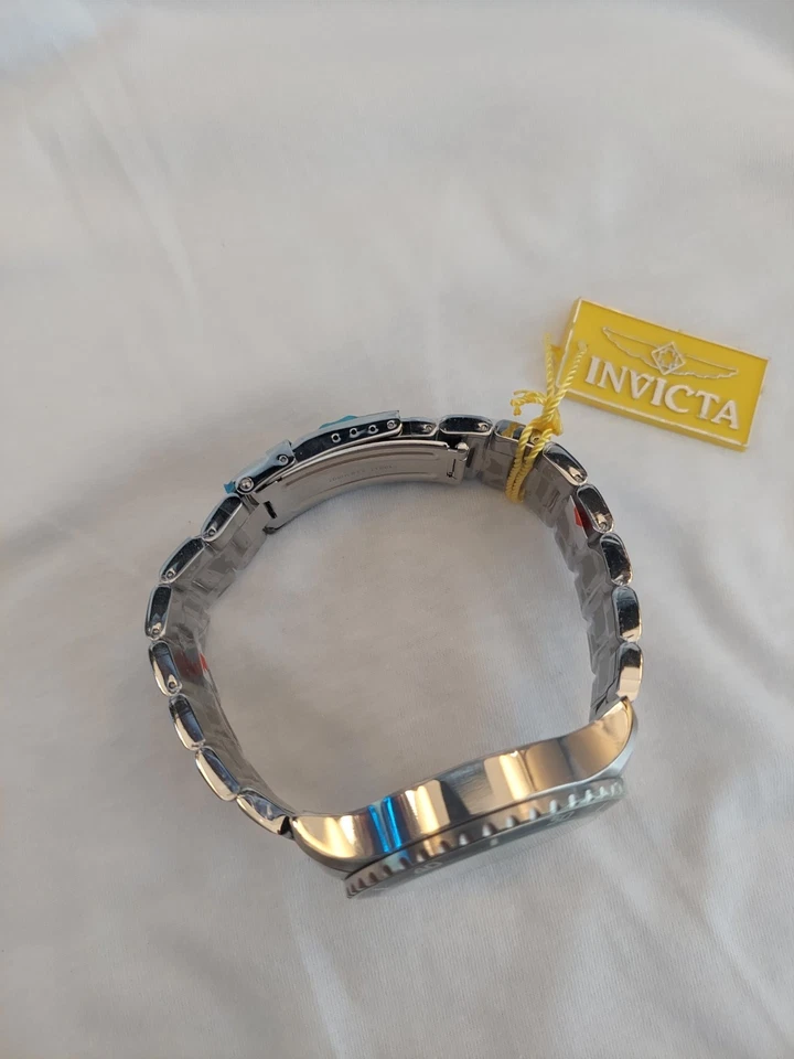 New, Retired Invicta Disney® Mickey Mouse 48mm Men's Pro Diver Silver Blue Watch - Image 3 of 4