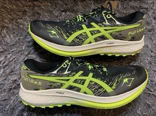 Size 11 - Asics Fuji Lite 5 Black Safety Yellow for sale  display picture 1
