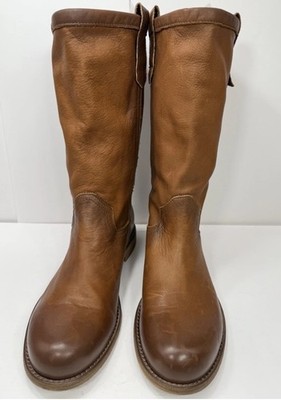 NEW Sundance Catalog Donovan II Brown Cognac Leather Boots  display picture 1
