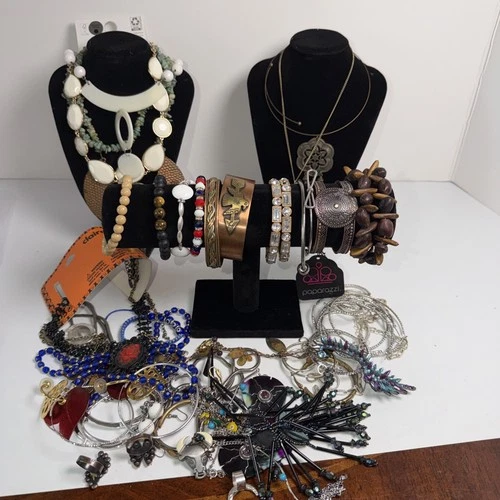 Bulk Bundle Vintage to Now Costume Wearable Fashion Women Jewelry Grab Bag 2 Lbs