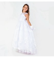 Flower Girls Princess Wedding Bridesmaid Birthday Formal Dress Communion Girl 8Y