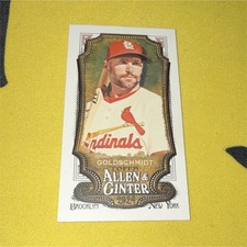 Topps 2024 A&G Paul Goldschmidt #149 St. Louis Cardinals Mini A&G Back 