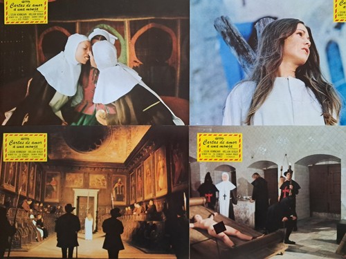 Love Letters of a Portuguese Nun ORIGINAL Spain '78 LOBBY CARD SET Jesus Franco - Picture 2 of 5