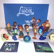 Disney Luca Figure Set of 10 with 2 Stickers ...